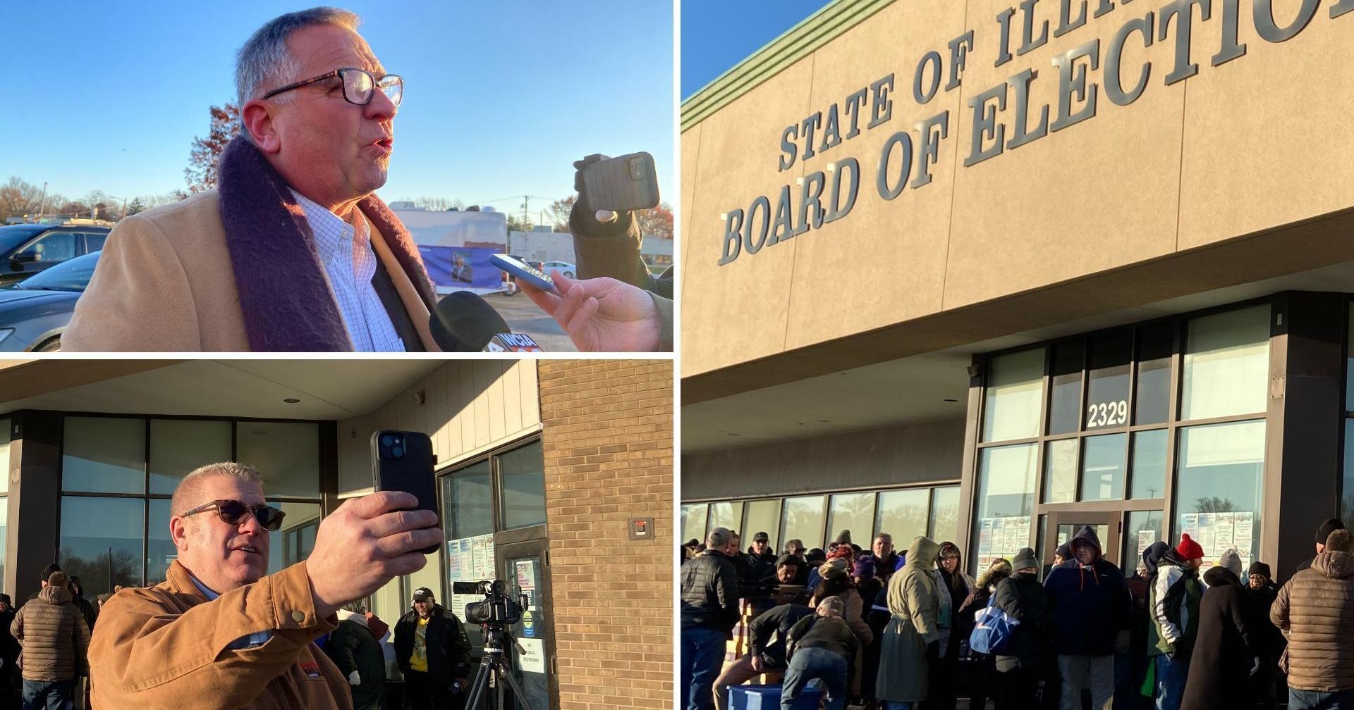 Campaign 2024 kicks off as Illinois candidates file for March primary - Vimarsana News