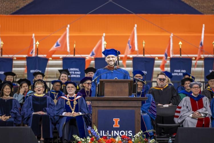 Illinois Commencement Speaker Sean Evans: ‘You don’t need to know what happens next. You just need to be ready for the heat.’
