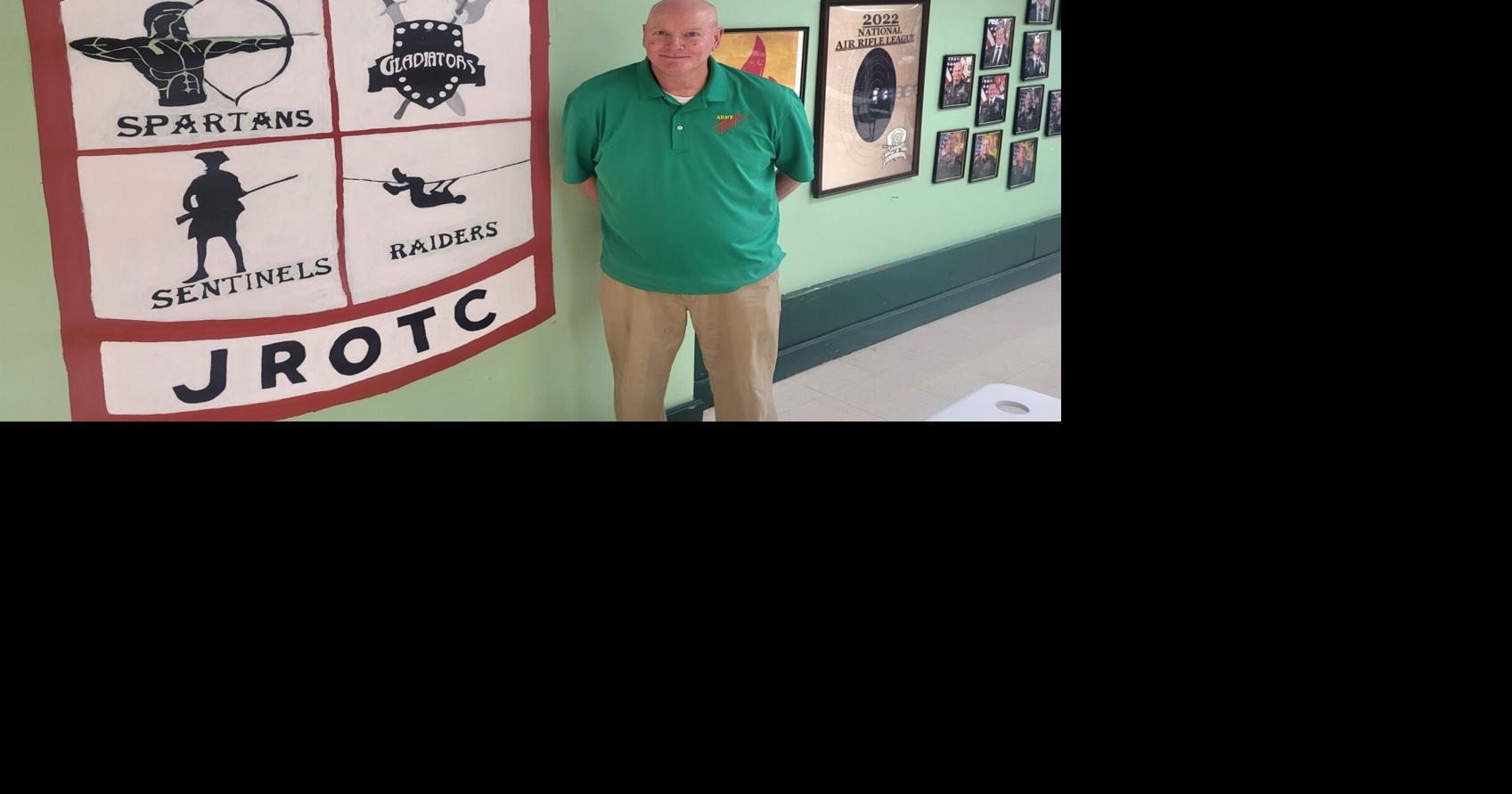 Mattoon High School JROTC instructor Todd Stokes retiring