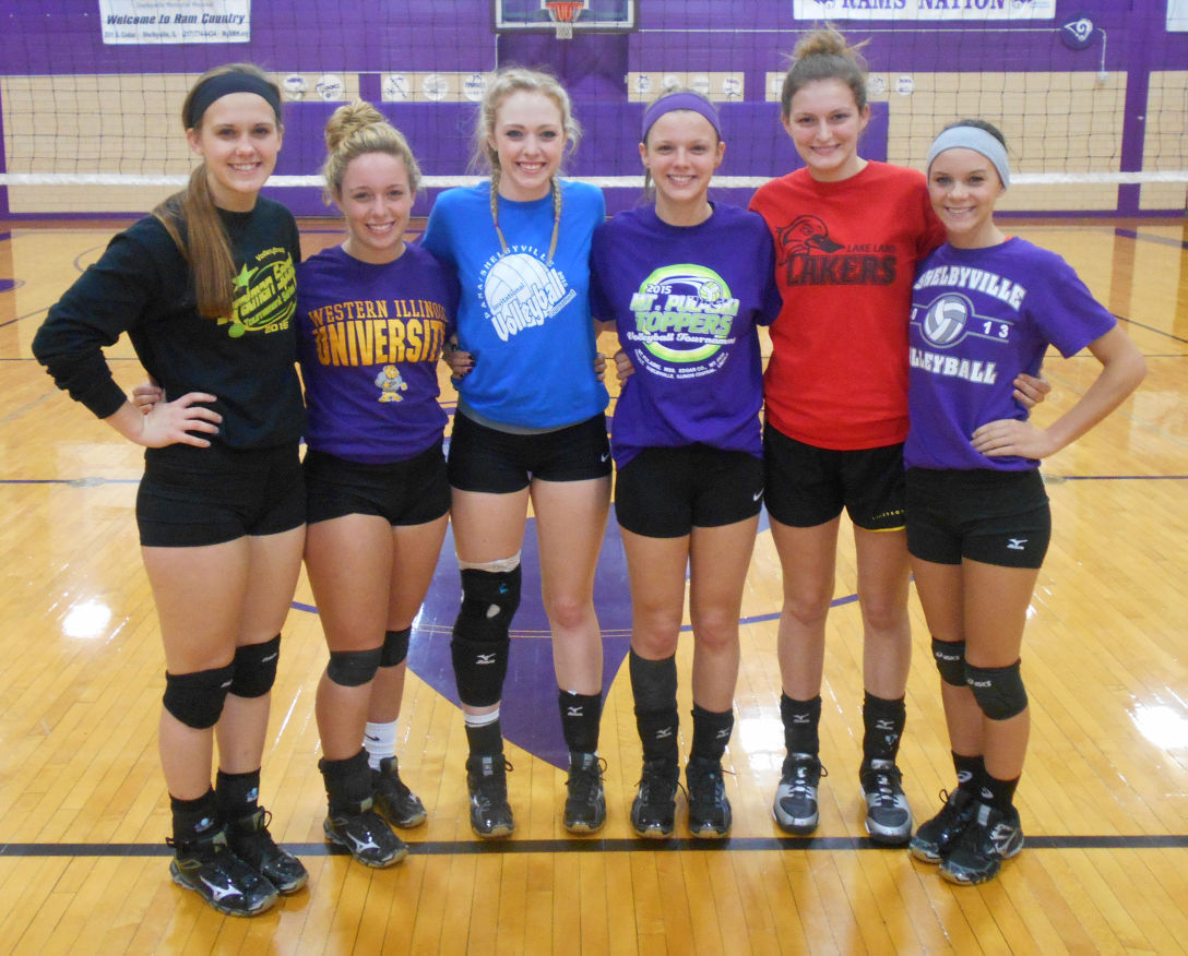 Shelbyville Volleyball Seniors Leading The Way