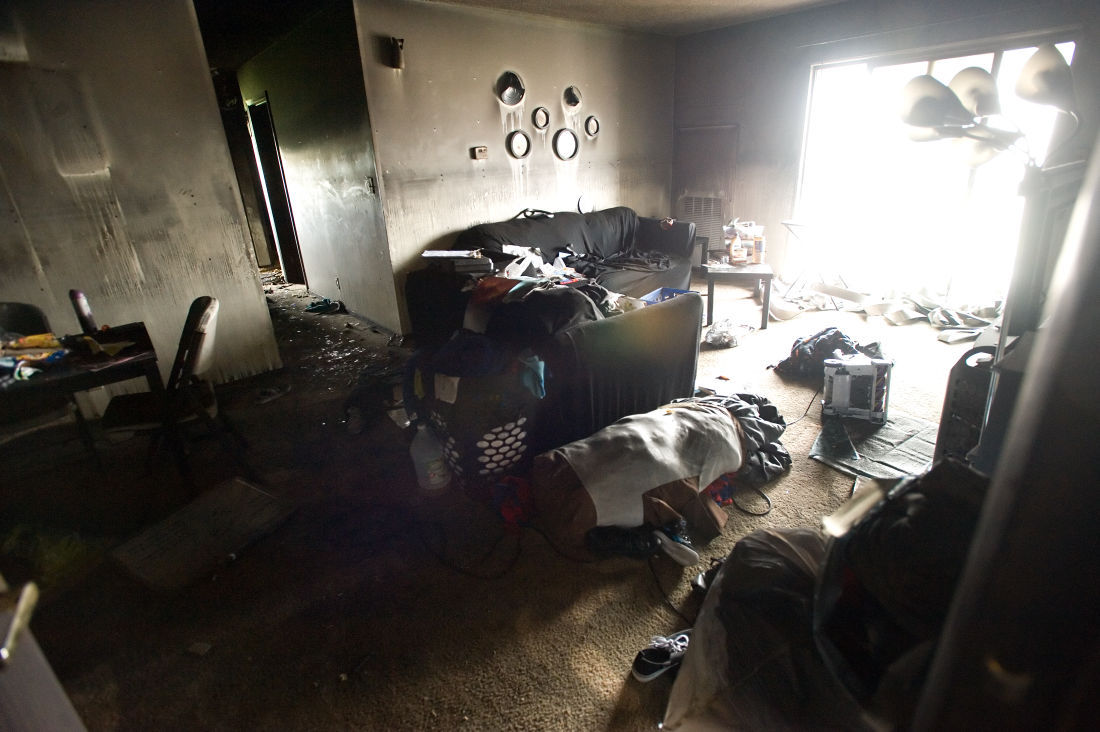 Tenant injured, 2 families displaced due to apartment fire Local jg