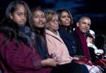The Obamas and Marian Robinson, 2015