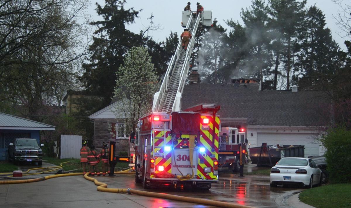 Charleston house fire
