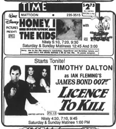Throwback, Bond