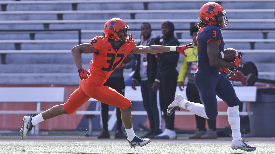 Defense steals the show in Illinois football spring game Sports jg