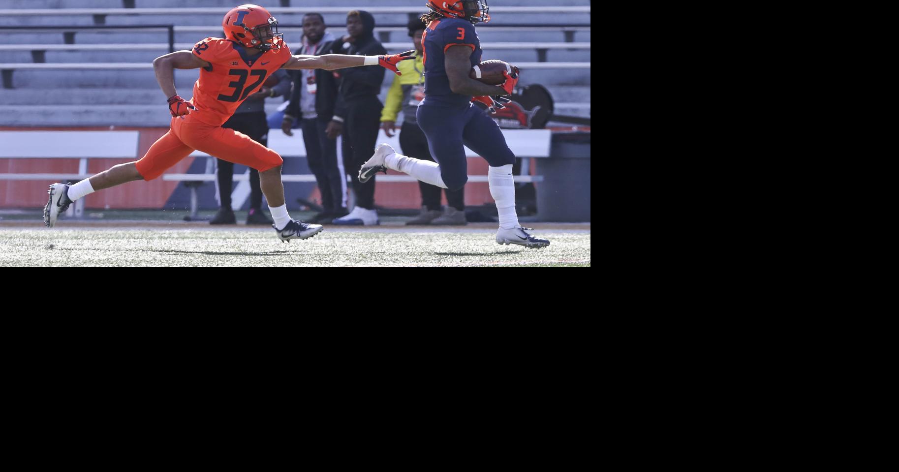 Defense steals the show in Illinois football spring game