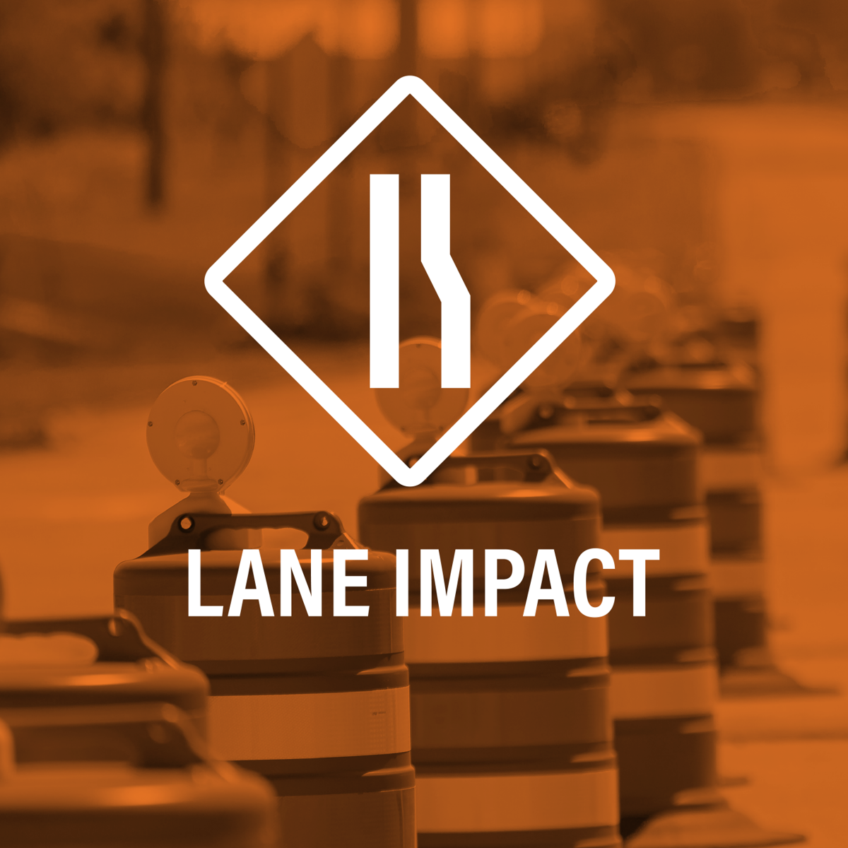 Lane Reduction Notice