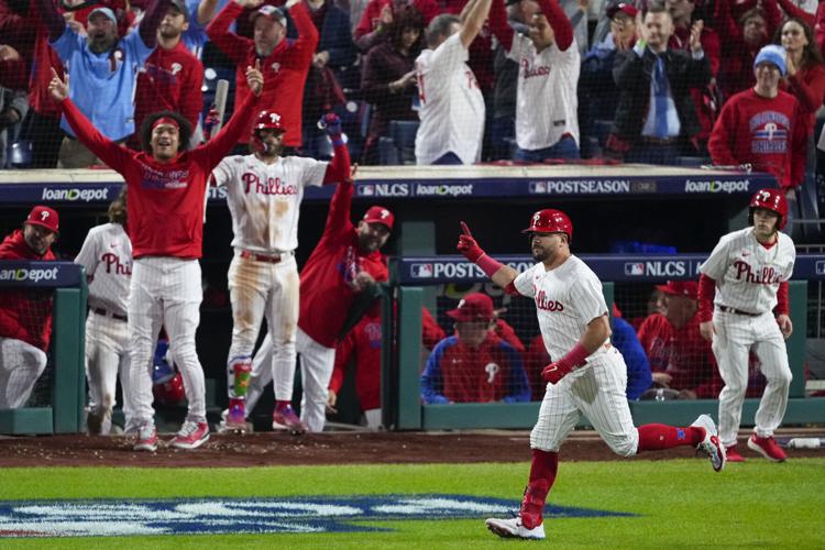 Phillies Kyle Schwarber flying high with new contract and birth of first  child, Sports