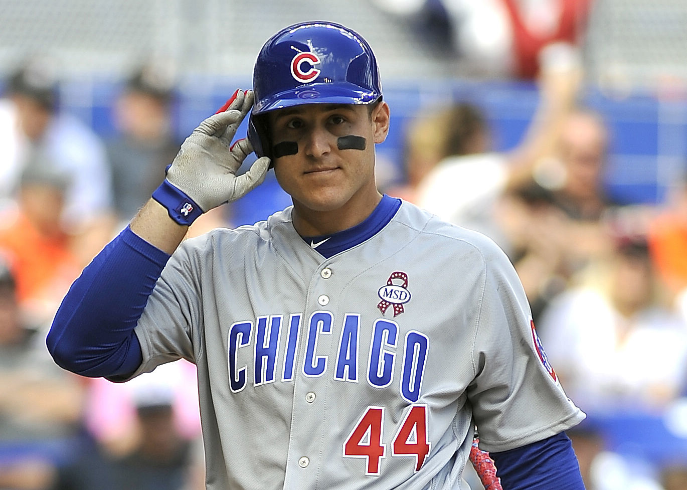 Anthony Rizzo Scratched With Back Tightness, Cubs Fall To Brewers, 5-4 ...