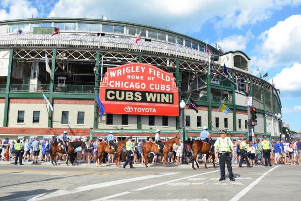 Wrigley Field, home of the Chicago Cubs, is officially designated as a  National Historic Landmark