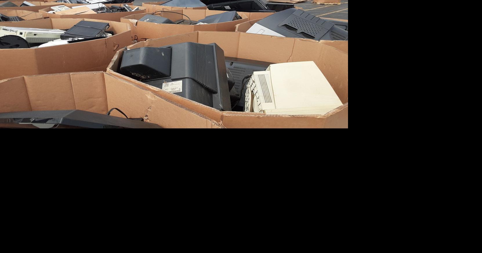 Coles County electronics recycling dropoff event fills up in less than