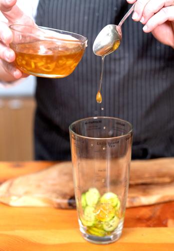 Mango mule mocktail 2