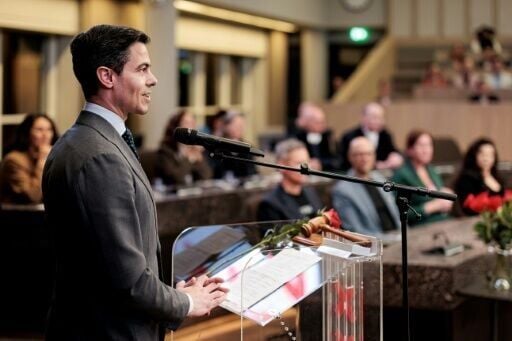 Rob Jetten, the first Dutch prime minister to come out as gay, was the guest of honour