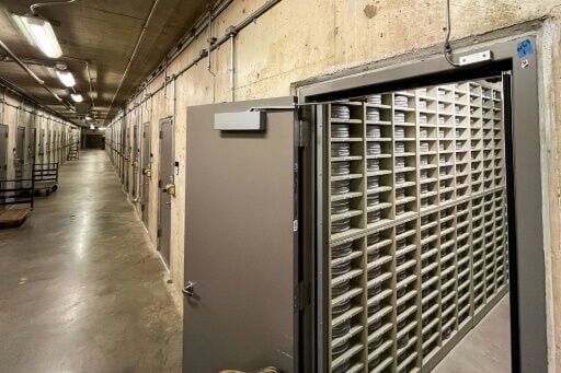 Inside the fireproof vault housing US movie history