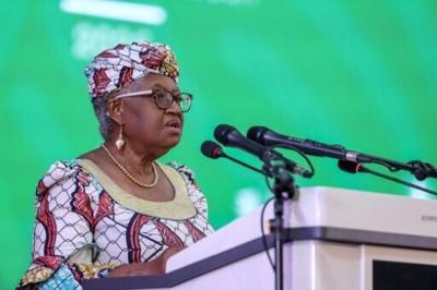 WTO Director-General Ngozi Okonjo-Iweala addressed the opening of the global trade body's 14th ministerial conference