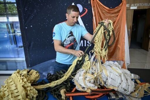 Jared Daum, an aerospace engineer at Johnson Space Center, is parachute system manager for Artemis II