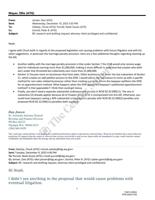 Pederse chuck email about overturning Culliton