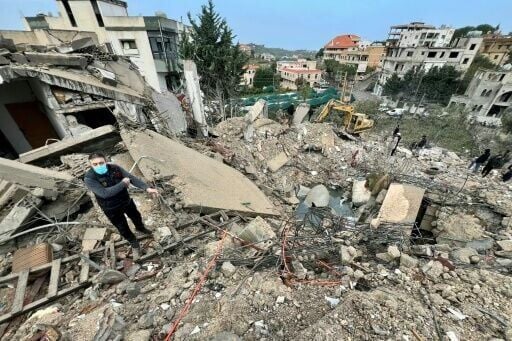 An Israeli strike on the southern Lebanon town of Kfar Hatta killed a family of six