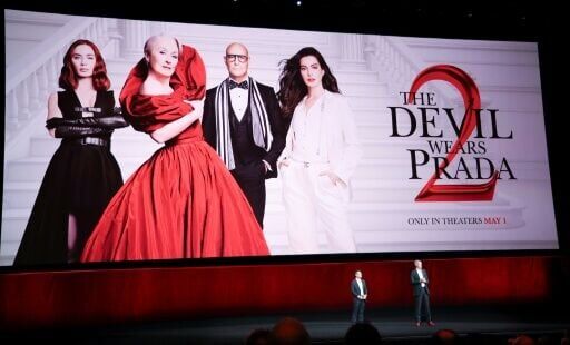'The Devil Wears Prada 2' sees Meryl Streep reprising her role as icy fashion magazine editor Miranda Priestly