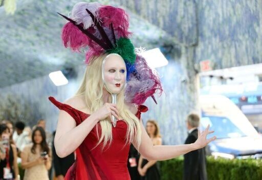 British actress Gwendoline Christie understood the assignment at the Met Gala, bringing the drama