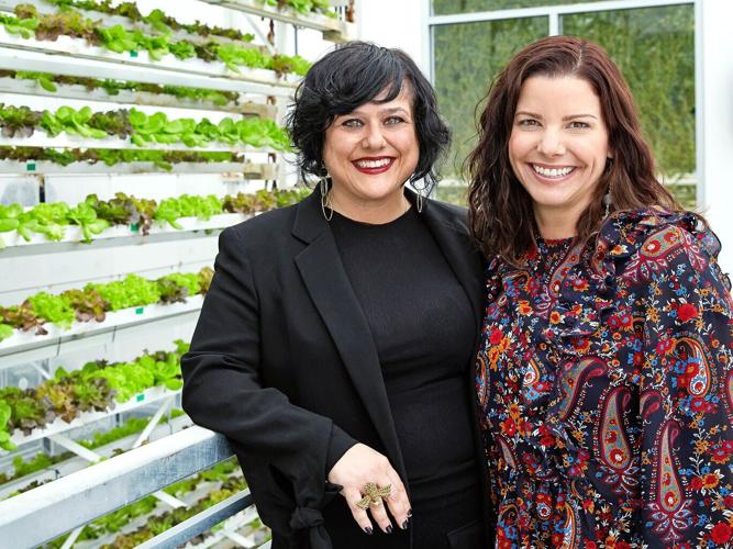 Nona Yehia and Caroline Croft Estay