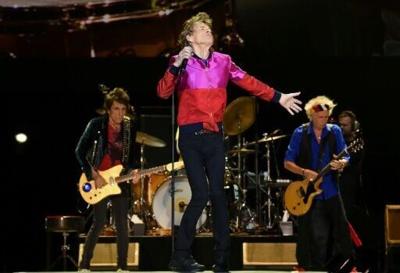 The Rolling Stones playing in California in October 2016
