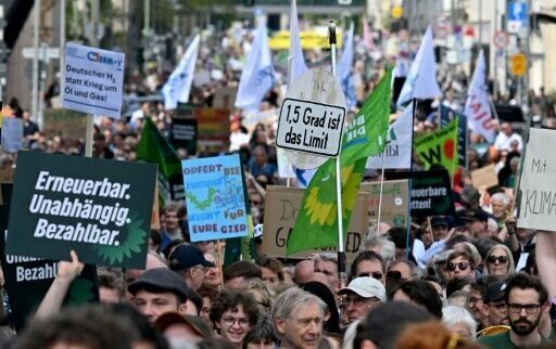 Climate protesters say Germany's ruling coalition is slowing down the green transition