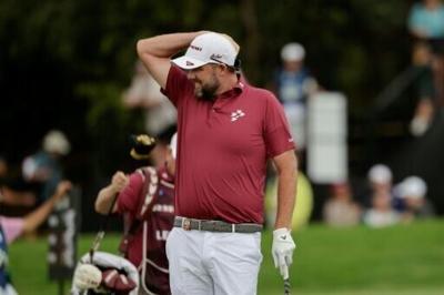 Australian player Lucas Herbert at the LIV Golf South Africa tournament in March
