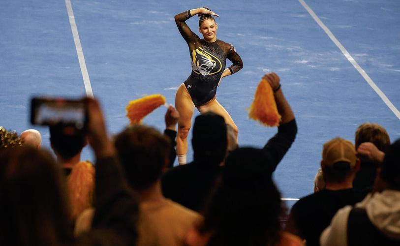 Elise Tisler strikes a pose