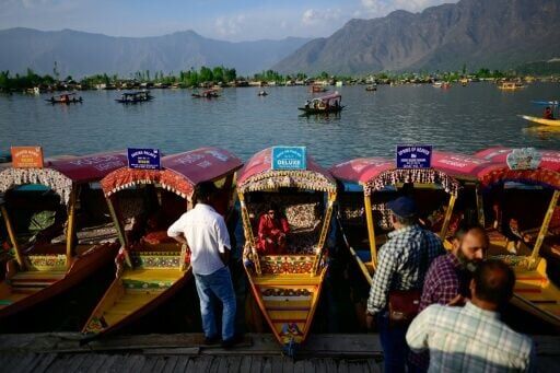 Tourists are trickling back to resort towns in India-controlled Kashmir, a year afer militants opened fire on holidaymakers