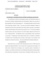 Alleged WHCD shooter to remain in federal custody until trial