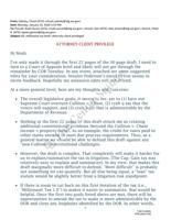 Chuck email about bill to Purcell