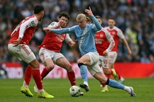Manchester City and Arsenal meet in a Premier League title showdown