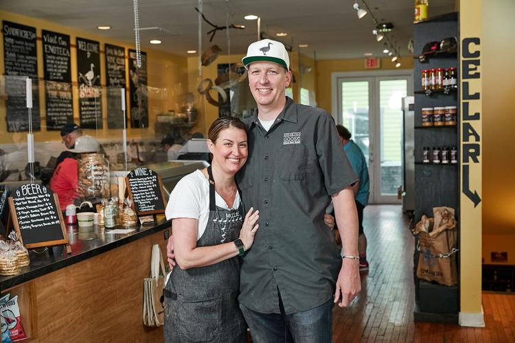 Smoking Goose, Mollie and Chris