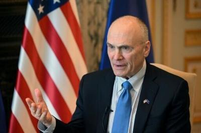 The US ambassador to the European Union, Andrew Puzder, said the bloc's push for tech sovereignty should not focus on making others 'less competitive'