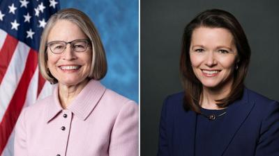 Iowa 1st Congressional District candidates Mariannette Miller-Meeks and Christina Bohannan
