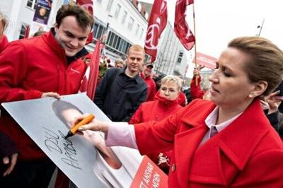 Danish Prime Minister Mette Frederiksen's Social Democrats posted their lowest election score since 1903 but still came out on top, and the 48-year-old will now try to form a new coalition government