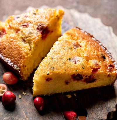 Cranberry cornbread 2