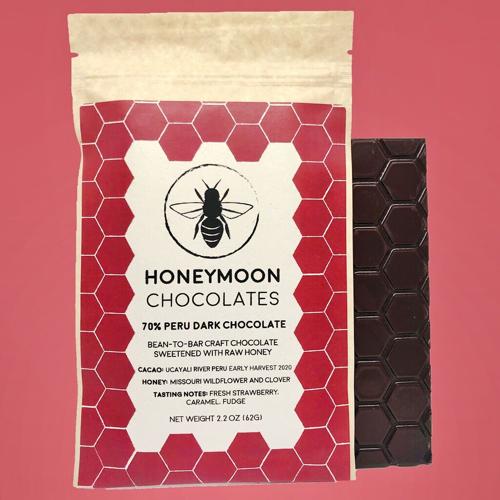 Honeymoon Chocolates 70% Peru new