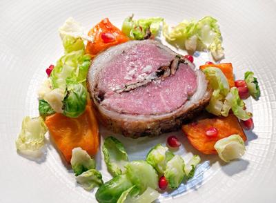 Stuffed rack of lamb for recipe