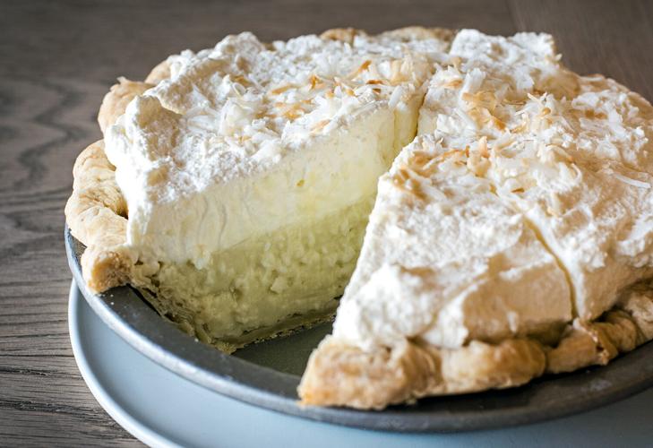 Coconut cream pie