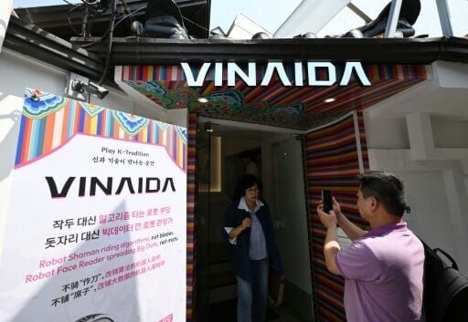 Vinaida has attracted around 100 visitors a day since opening in February, according to manager Kim Hae-seol. Each service costs up to 8,000 won ($5.50)