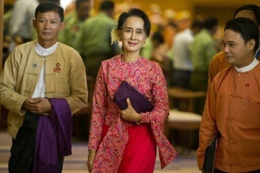 Aung San Suu Kyi's global reputation dimmed after an army crackdown caused a huge exodus of Rohingya into neighbouring Bangladesh in 2017