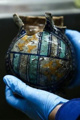 The mission has retrieved some of the deepest objects ever recovered from a wreck in France