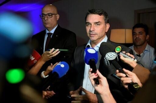 Flavio Bolsonaro, 44, has emerged as the leading figure of the Brazilian right after being designated as his political heir by his father, former president Jair Bolsonaro