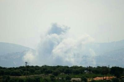 An Israeli air strike targeted southern Lebanese Lebanon on Friday