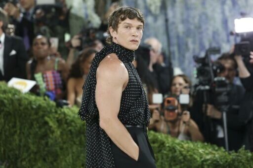 Connor Storrie ('Heated Rivalry') wore Saint Laurent to the 2026 Met Gala