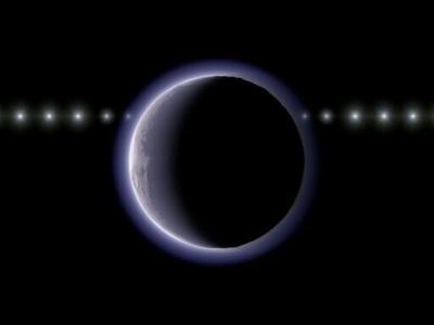 An artist's impression of the object (612533) 2002 XV93, a world beyond Pluto that astronomers believe could have an atmosphere