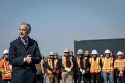 Canadian Prime Minister Mark Carney visited Quebec days before a by-election on April 13, 2026 that could see his Liberal Party secure a paliamentary majority