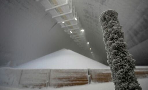 Granular urea is among the products made by the SKW Piesteritz agro-chemical plant near Wittenberg, Germany
